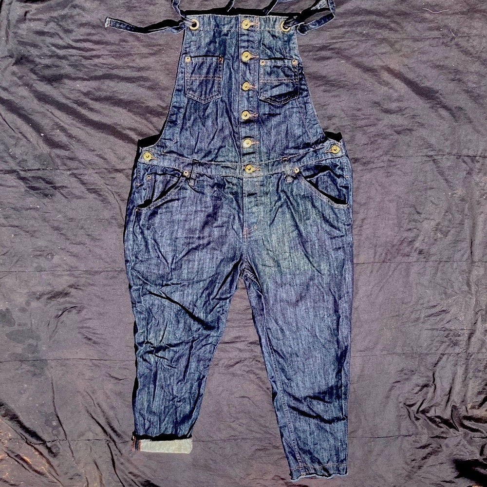 Wrap London Overalls - Dark Indigo Denim - New without tags